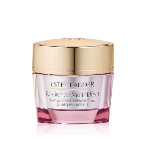 Este Lauder Resilience Multi-Effect Tri-Peptide Face and Neck Cream Moisturizer SPF 15 for Normal/Combination Skin, 2.5 Ounce