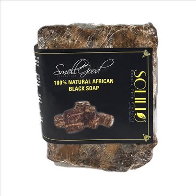 Smellgood African black soap 100 pure raw 5 lbs., 5 Pound