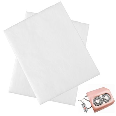 100 Pcs Nail Dust Collector Filters - Portable Nail Art Vacuum Cleaner for Salons