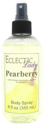 Eclectic Lady Pearberry Body Spray, Double Strength, 16 ounces, Body Mist for Women with Clean, Light &amp; Gentle Fragrance, Cologne with Soft, Subtle Aroma For Daily Use