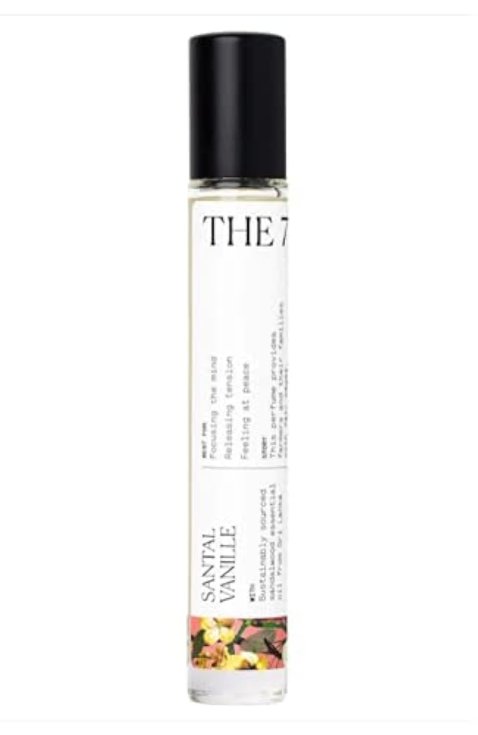 The 7 Virtues Santal Vanille Eau de Parfum 0.33 oz Rollerball