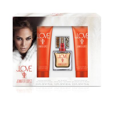 Jlo Jlove 3 pc - 1.0oz Eau de Parfum, 2.5oz Shower Gel, 2.5oz Body Lotion