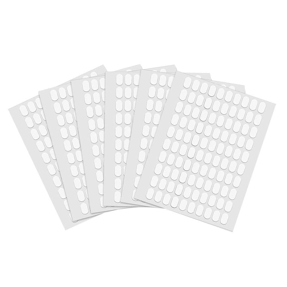 600 Pcs False Tip double sided Adhesive tapes, Pre-cut (138mm) Nail Display Strips for Nail Art Display Stand Practice Nail Holder and Nail Color Chart Display Book