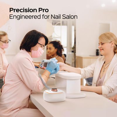 BOLASEN 40000RPM Professional Brushless Nail Drill, 7800mAh Rechargeable Cordless Electric Nail File, Fast Removal Nail Drill for Acrylic Gel Nail, Auto Start-Stop, Perfect for Salon Use, HaloDrill 10