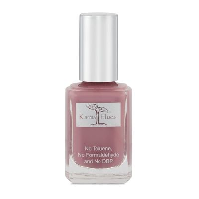 Karma Naturals Nail Polish - Non-Toxic, Vegan &amp; Cruelty-Free (WINE OCLOCK, 0.43 fl oz)