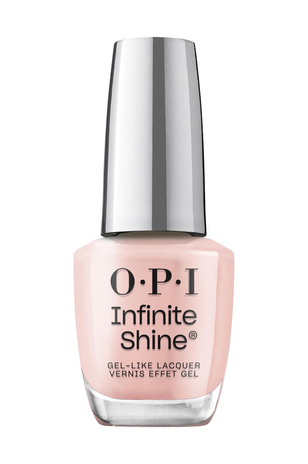 OPI Infinite Shine Bubble Bath | Sheer Nude Pink Crme Long Wear Gel Like Nail Polish | Vegan, Long Lasting, Streak Free