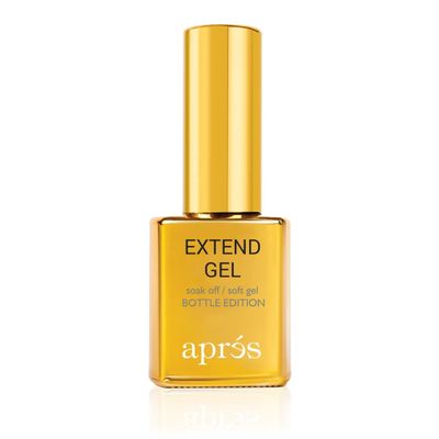 Aprs Extend Gel Gold Bottle Edition, Pack of 3 - Gel-X Tips Adhesive, No Primer or Bonder Needed (15 ml each)