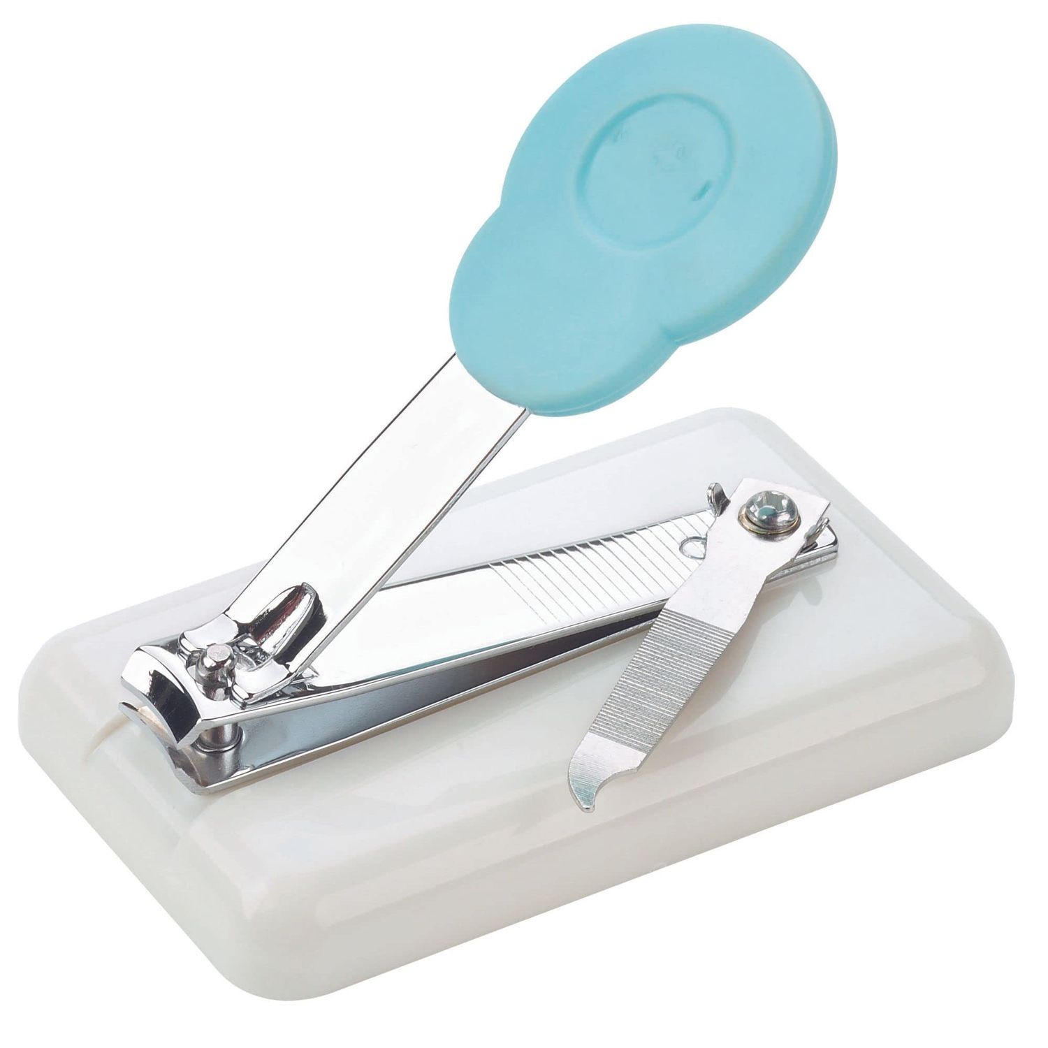 Easi-Grip Peta Table Nail Clipper PNC-3 - Mounted and Non-Slip - Plastic Base with Rubber Feet - for Anyone with Poor Hand Control, Weak Hand Strength and Tremors