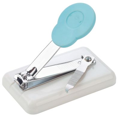 Easi-Grip Peta Table Nail Clipper PNC-3 - Mounted and Non-Slip - Plastic Base with Rubber Feet - for Anyone with Poor Hand Control, Weak Hand Strength and Tremors