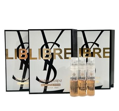 Yves Saint Laurent YSL Libre EDP INTENSE Sample Women Perfume 1.2 ml / 0.04 oz - set of 3