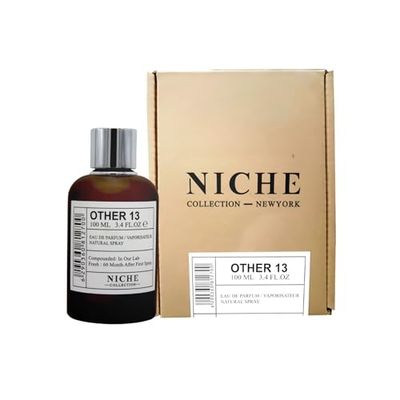OTHER 13 Niche Collection New York 100 ML (3.4 oz) EDP for Men and Women - Clean Musky Perfume with Pear, Jasmine, and Moss - Long-Lasting Unisex Fragrance