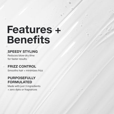 Paul Mitchell Clear Smoothing Serum, Blowout Primer, Fragrance Free, For Sensitive Scalp Skin, 0.85 fl oz