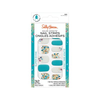 Sally Hansen Super Shine Nail Strips Into The Blue