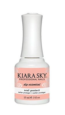 KIARA SKY Professional - Dip Manicure Nail Liquid Essentials - Long Lasting Nail Gel - Beauty Essentials Nail Design for Nail Art - Dip Liquids for Nails Repair Treatment 0.5 fl oz, Seal Protect