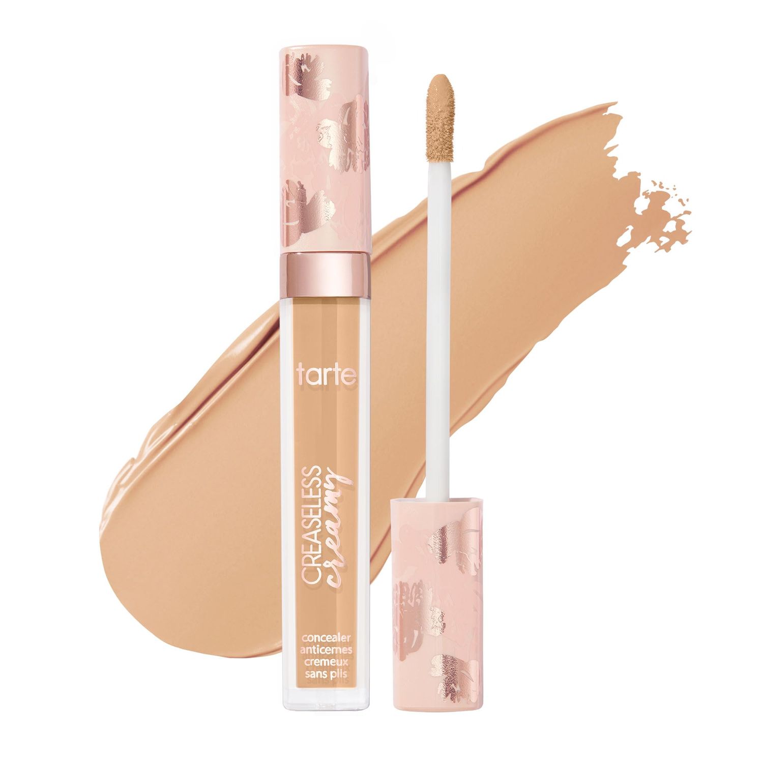 tarte creaseless creamy full-coverage concealer - 22N light neutral (light skin with a balance of warm &amp; cool undertones) - full size