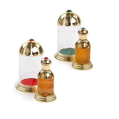 RASASI Attar al Oudh Red &amp; Attar Mubakhar Green - Concentrated Perfume Oil (Attar) 20 ML (0.6 oz) | Floral, Woody, Rose, Sandalwood, Vanilla &amp; Musk.
