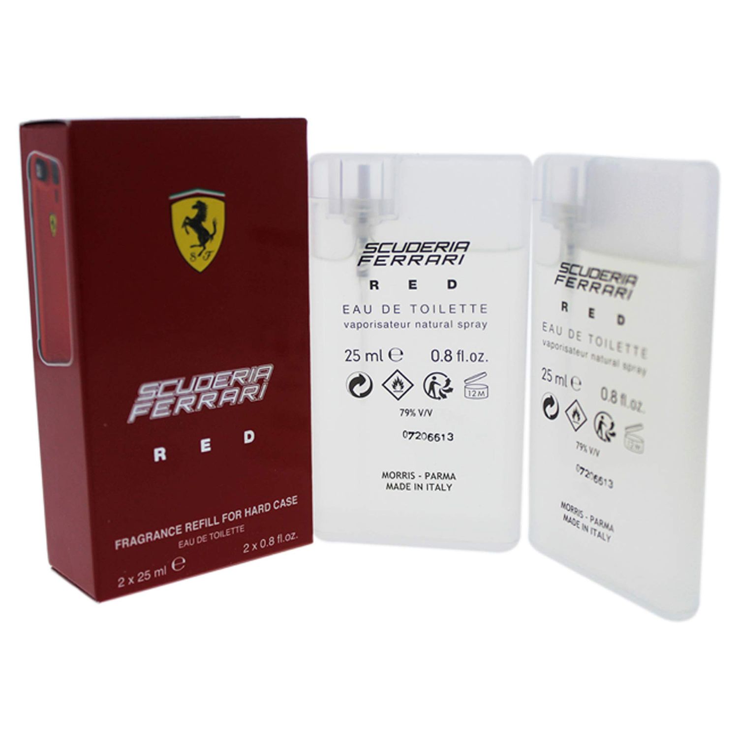 Ferrari Fragrance Refill for Hard Case, Red, 2 Count