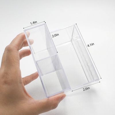 10 Holes Storage Box Holder Organizer to Display Nail Drill Bit File Brush Electric Machine Manicure Accessory, Grinding Tool Essentials, Acrylic Clear Transparent Stand Case Desk Room Accessories