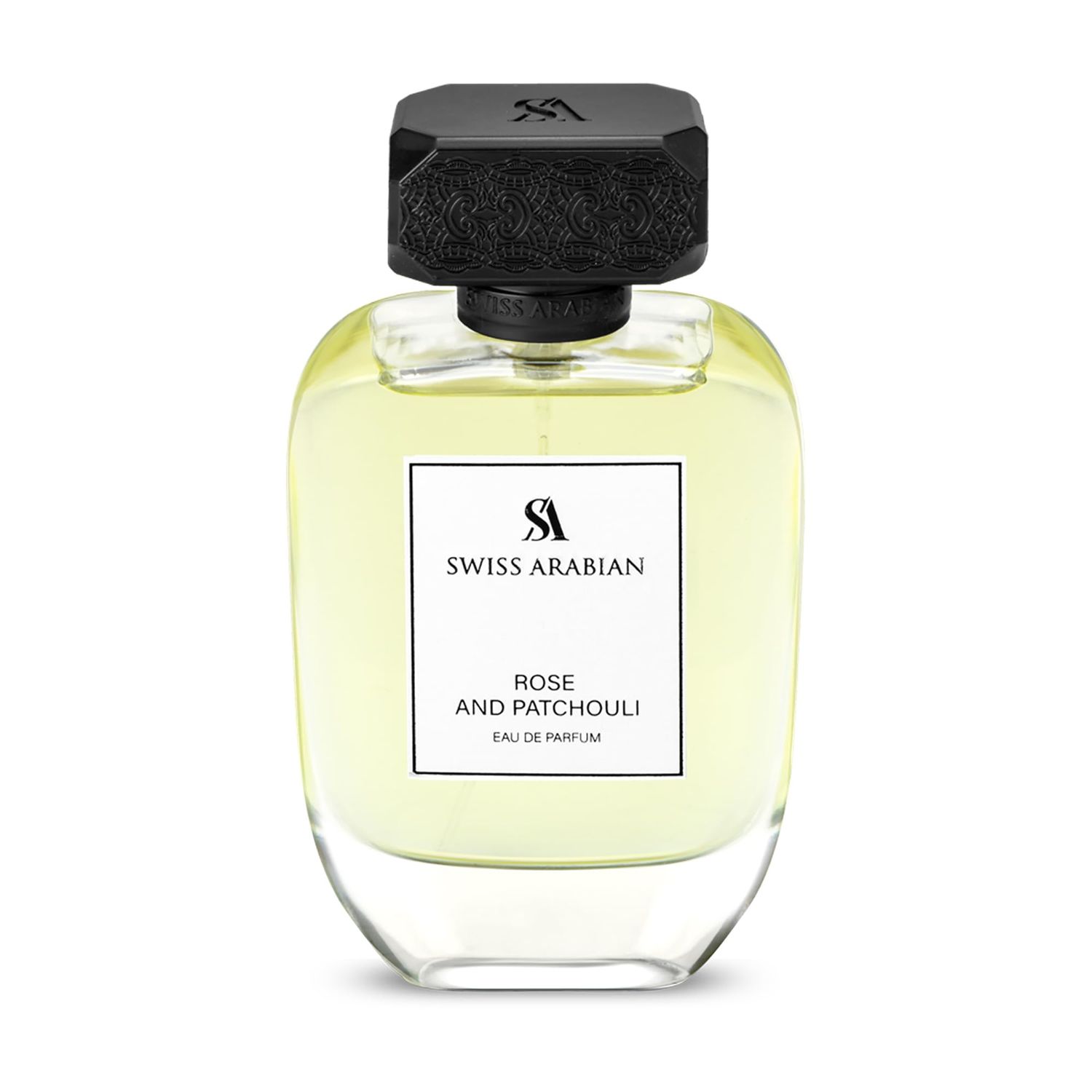 Swiss Arabian Rose and Patchouli for Women - Womens Perfume - White floral, Musk, Citrus Fragrance with Bergamot, Rose, and Sandalwood - 3.4 oz