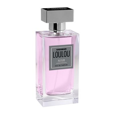 Al Haramain Loulou Noir for Unisex - Arabian Perfume for Women and Men - Long Lasting Arabic Cologne - Woody Fragrance with Lavender, Grapefruit, Bergamot &amp; Jasmine - Eau de Parfum - 3.33 oz EDP Spray