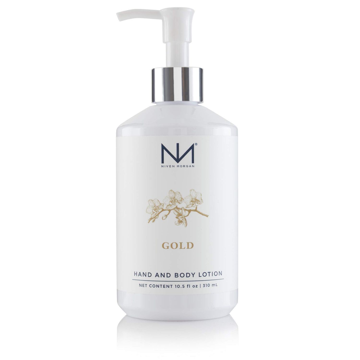 Niven Morgan - Gold Hand and Body Lotion, 10.5oz