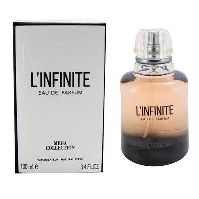 Ard al Zaafaran Mega Collection Linfinite Eau De Parfum Spray for Women, 3.4 Ounce