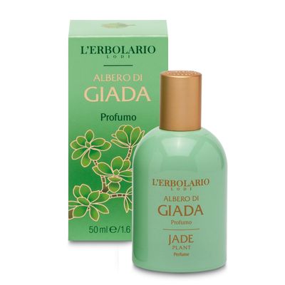 LErbolario Jade Plant - Notes Of Bergamot, Jade Flower And Lemon - Floral Fragrance For Women - Reflects Radiance - Offers Charm And Positive Energy - Long Lasting Wear - 1.6 Oz EDP Spray