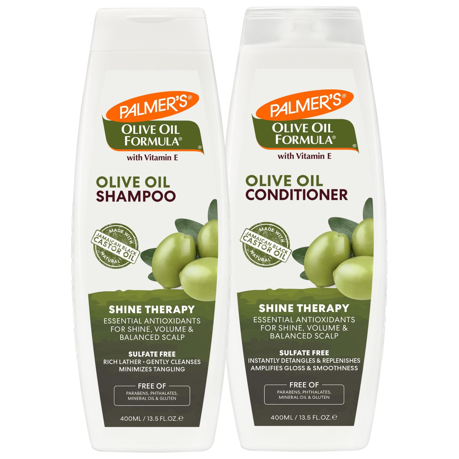 Palmers Olive Oil Formula Shine Therapy Shampoo &amp; Conditioner bundle (Pack of 2)