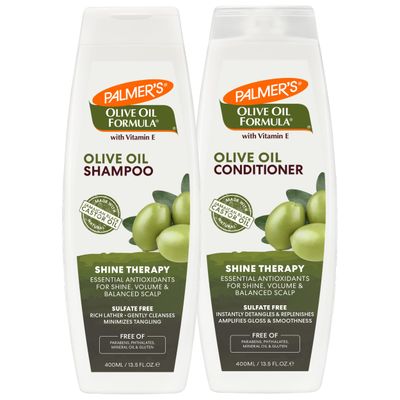 Palmers Olive Oil Formula Shine Therapy Shampoo &amp; Conditioner bundle (Pack of 2)