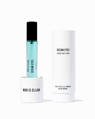 WHO IS ELIJAH Ocean Eyes Perfume, Unisex Eau de Parfum for Men &amp; Women, Citrus &amp; Salty Fragrance with Notes of Grapefruit, Mandarin, Sea Water &amp; Musk, Gifts for Women &amp; Men, Unisex Cologne, 0.3 Fl Oz