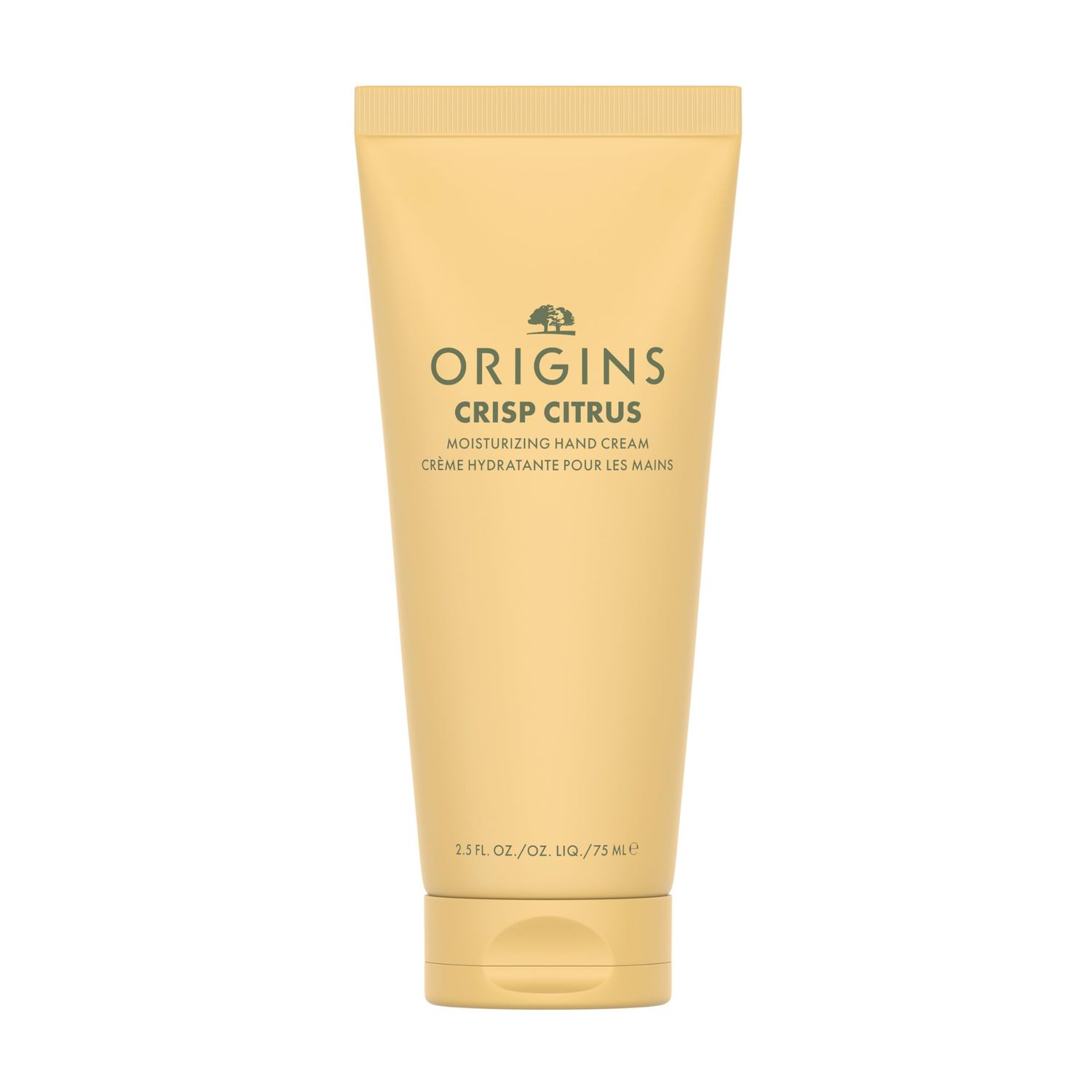 Origins Crisp Citrus Moisturizing Hand Cream | Hydrates &amp; Softens Dry Skin | With Plant-Derived Glycerin, 2.5 Fl Oz
