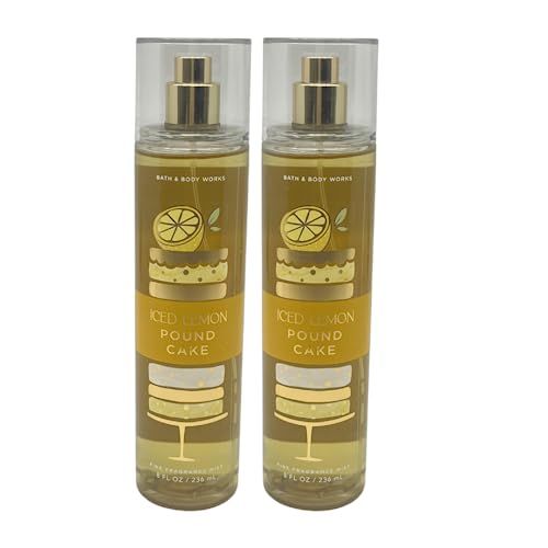 Bath &amp; Body Works Iced Lemon Pound Cake Fine Fragrance Mist - Pack of 2