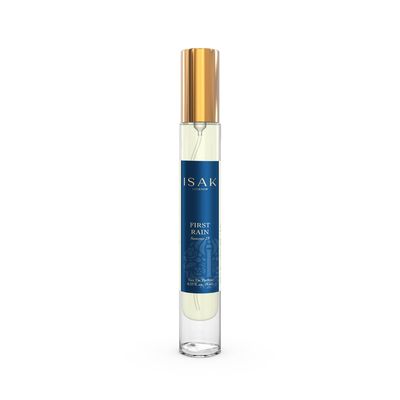 ISAK Petrichor Perfume - First Rain Summer, Gilli Mitti Fragrance for Men &amp; Women, 9ml Travel Size, Luxury Earthy Scent After Rain, Unisex Long-Lasting Parfum