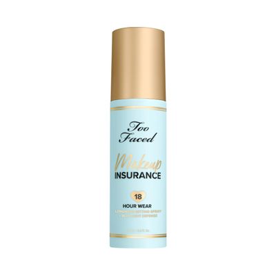 Too Faced Makeup Insurance Setting Spray | Hydrating, Long Lasting, Vegan Cruelty Free, 4 Fl Oz