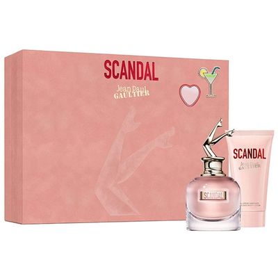 Scandal by Jean Paul Gaultier Eau de Parfum Spray 50ml &amp; Body Lotion 75ml