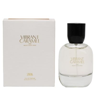Zara Vibrant Caramel Perfume for Women Eau de Parfum Sweet and Fruity Scent with Vanilla and Praline Notes 30 ML (1.0 fl. oz)