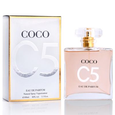 C5 for Women Eau De Parfum - Pure Femininity in a Bottle - Delicate Floral Scents of Jasmine and May Rose - A Fragrance That Will Get You Noticed - Cruelty-Free Perfume Precious Gift for Women