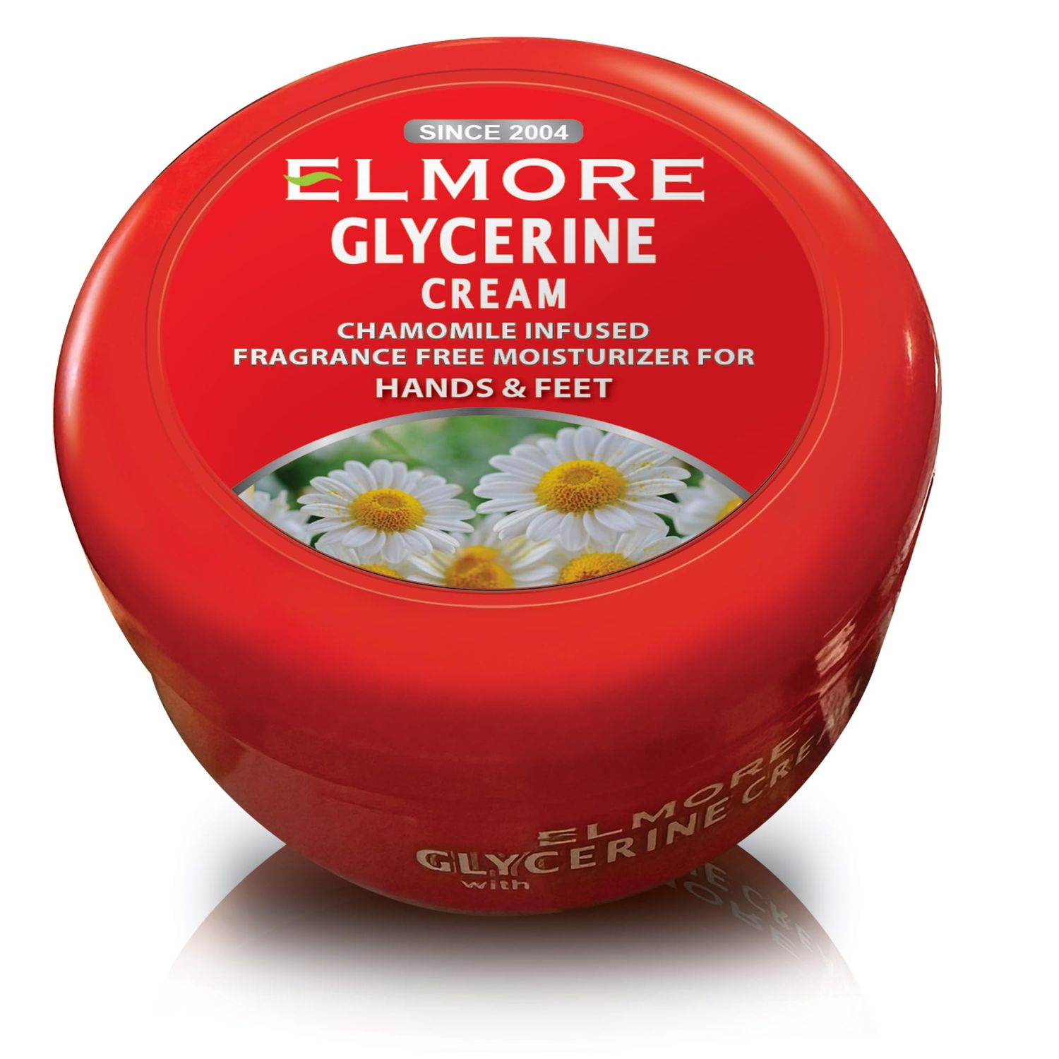 ELMORE Soothing Hand Cream - 42 Glycerin for Intense Moisture &amp; Hydration | Chamomile Extract to Calm, Soothe &amp; Restore Dry, Cracked Skin | Fast-Absorbing &amp; Non-Greasy