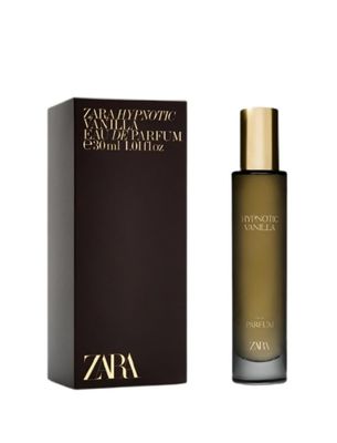 Zara Hypnotic Vanilla Christmas Perfume for Women EDP Eau de Parfum 30ml (1.0 fl. oz) Sweet &amp; Captivating Scent with Jasmine, Apricot Blossom, Bourbon Vanilla &amp; Caramel Edition