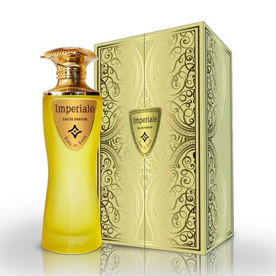 Frais et Frais Imperiale Perfume 100ML - Eau de Parfum - Unisex Vanilla Powdery Fragrance with Virginia Cedar, Musk &amp; Ambroxan