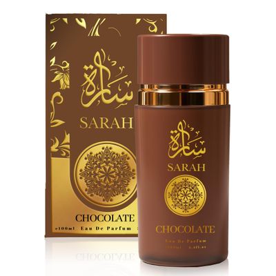 AFLUXE Mens Cologne Sarah Chocolate Original Natural Spray Eau De Toilette,Long-Lasting Scent Perfume for Men Elegant Bottle - Great Holiday Gift, 3.4 Fl Oz/100 Ml
