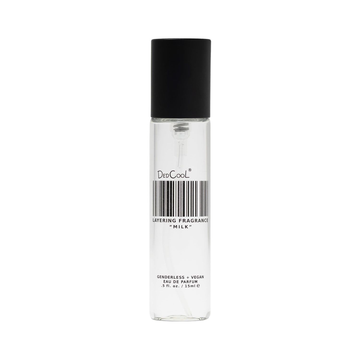 DedCool Eau de Parfum ( Milk Layering Enhancer Fragrance - 0.5 fl oz) With Notes of Amber, Bergamot, White Musk, Clean, Perfume for Men &amp; Women, Non-Toxic, Genderless, Vegan, Fragrance For All
