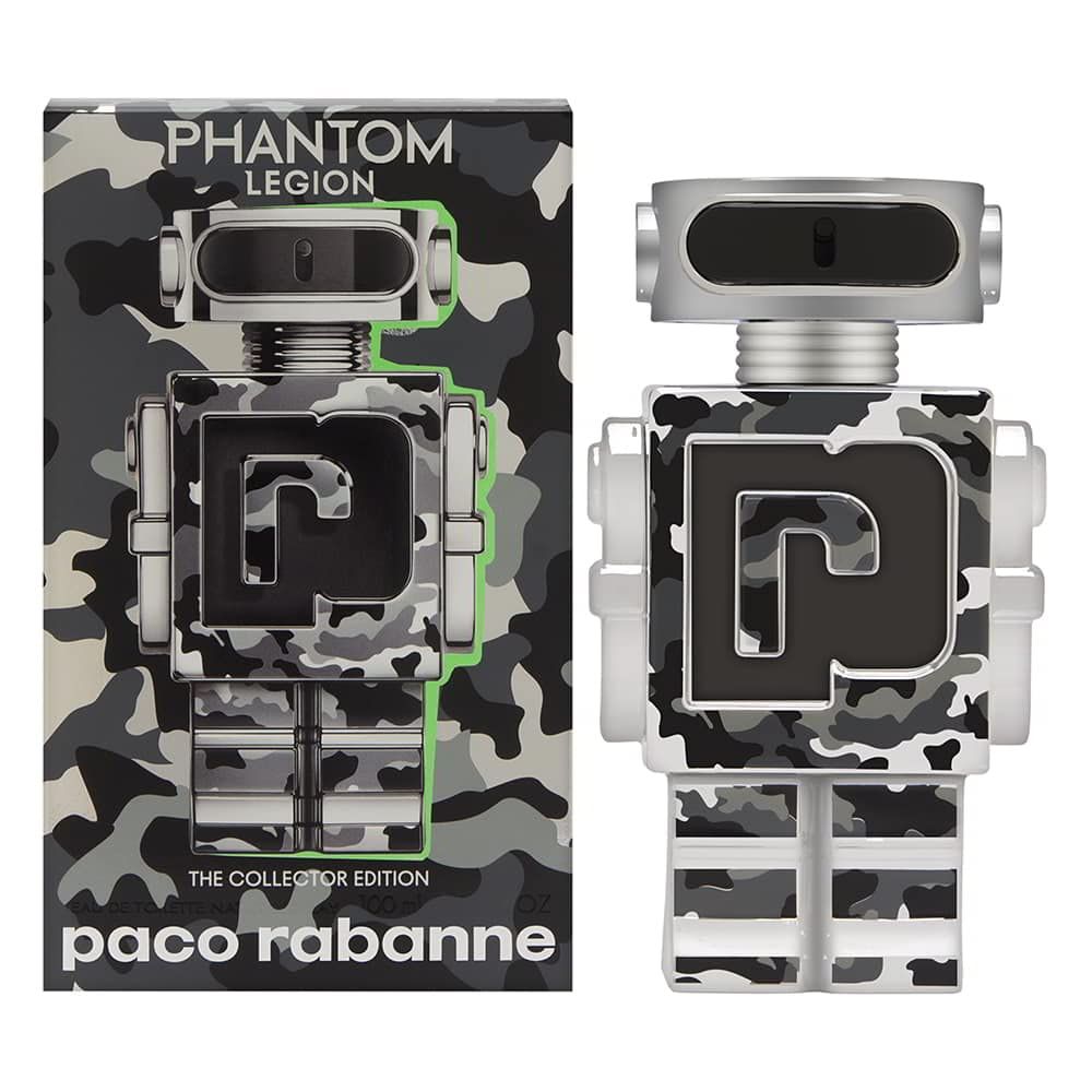 Phantom Legion by Paco Rabanne for Men 3.4 oz Eau de Toilette Spray Collectors Edition 2022