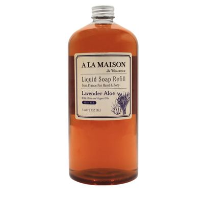 A LA MAISON Lavender Aloe Liquid Soap Refill 33.8Fl Oz