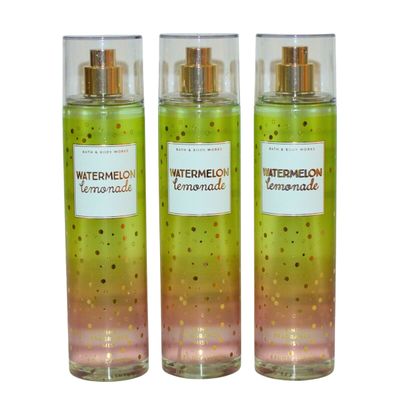 Bath &amp; Body Works Fragrance Mist 3-Pack 8oz Each (Watermelon Lemonade)