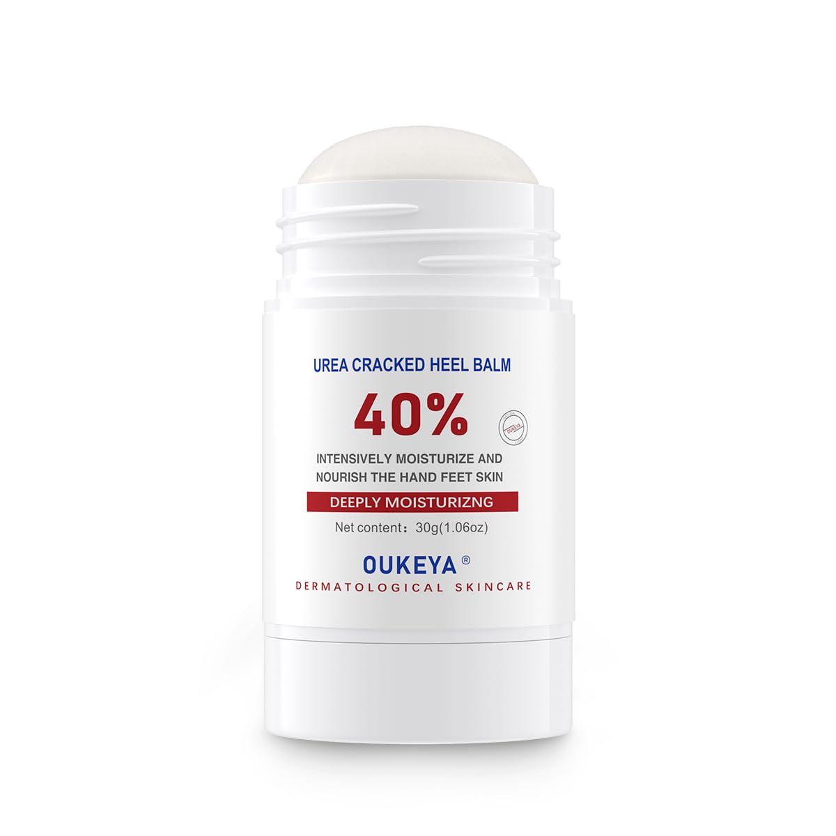 OUKEYA Urea Cream Stick 40 Percent,Heel Balm,Hand Cream and Foot Cream for Dry Cracked,Cracked Heel Treatment,Avoid Frostbite,40 Percent Urea Lotion for Feet Maximum Strength