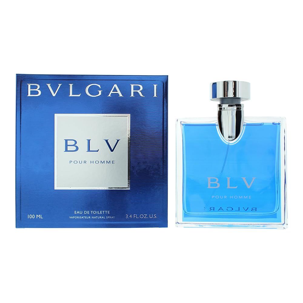 Bvlgari BLV Pour Homme Eau De Toilette Spray, 3.4 Ounce