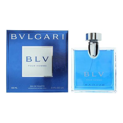 Bvlgari BLV Pour Homme Eau De Toilette Spray, 3.4 Ounce
