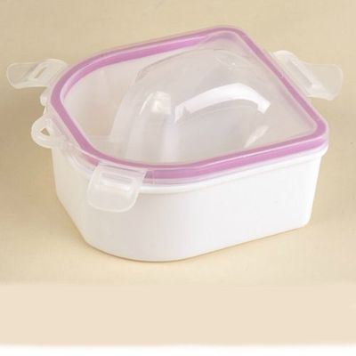 MosBug Nail Spa Acetone Resistant Soak Off Warm Water Bowl Manicure Nail Soak Bowl Manicure Treatment Tool