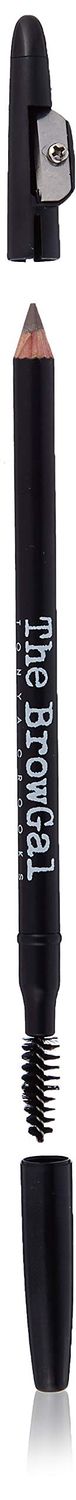 The BrowGal Skinny Eyebrow Pencil, Medium Brown , 0.04 Ounce (Pack of 1)